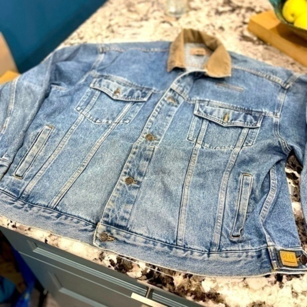 Vintage Denim Gear for Sports Ronnie Milslap Jacket men’s size XL - Picture 2 of 12